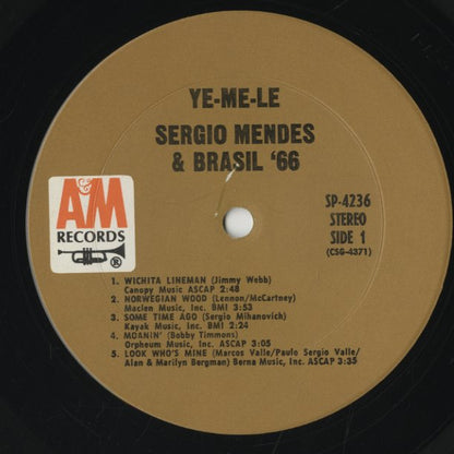 Sergio Mendes / セルジオ・メンデス＆ブラジル66 / Ye-Me-Le (SP4236)