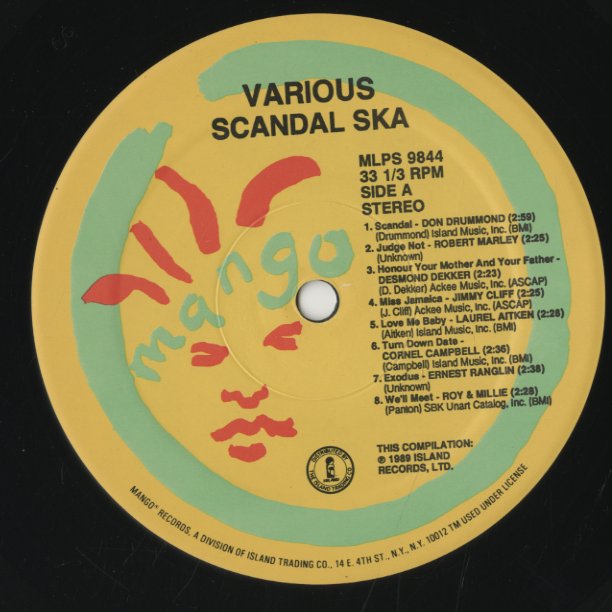 Scandal Ska/(オムニバス) Scandal Ska/(オムニバス)