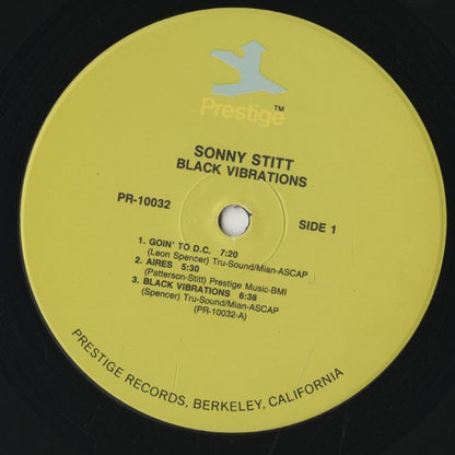 Sonny Stitt / ソニー・スティット / Black Vibrations (PR-10032)