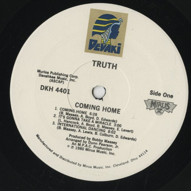 Truth / トゥルース / Coming Home (DKH 4401) – VOXMUSIC WEBSHOP