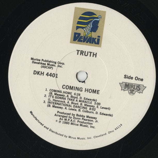 Truth / トゥルース / Coming Home (DKH 4401)