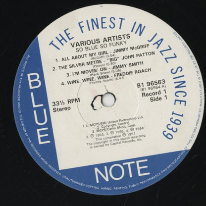V.A./ So Blue So Funky - Heroes of Hammond -2LP (B1 96563)