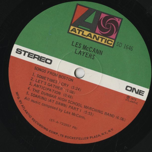 Les McCann / レス・マッキャン / Layers (SD 1646)