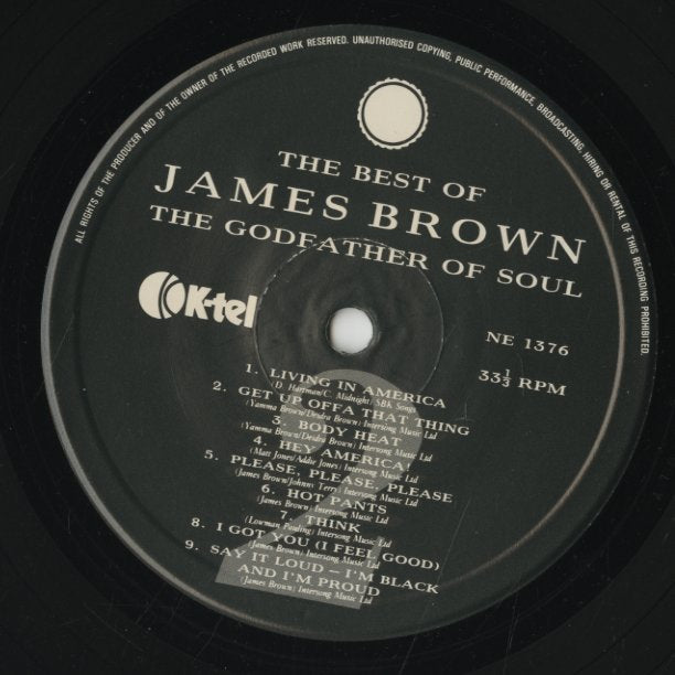 James Brown / ジェイムス・ブラウン / The Best Of James Brown - The Godfather Of Soul (NE 1376)