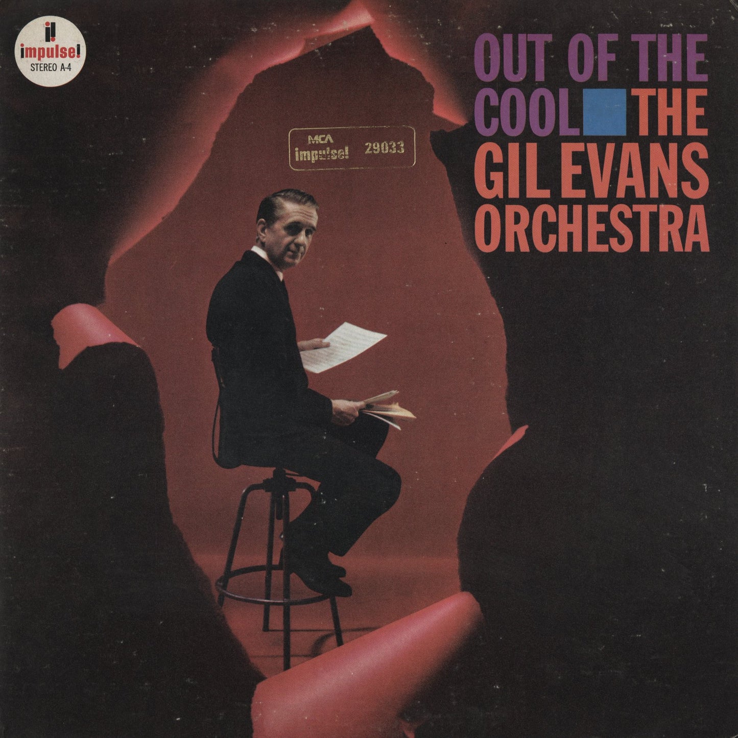 Gil Evans Out Of The Cool MCA-29033 LP 1980 USA MCA