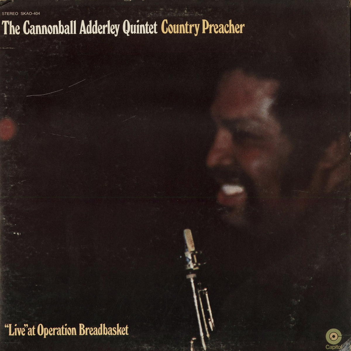 Cannonball Adderley - Country Preacher (SKAO-8-0404) 1970 US Capitol｜中古LP