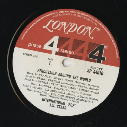 International All Stars / Around The World In Percussion (SP 44010)