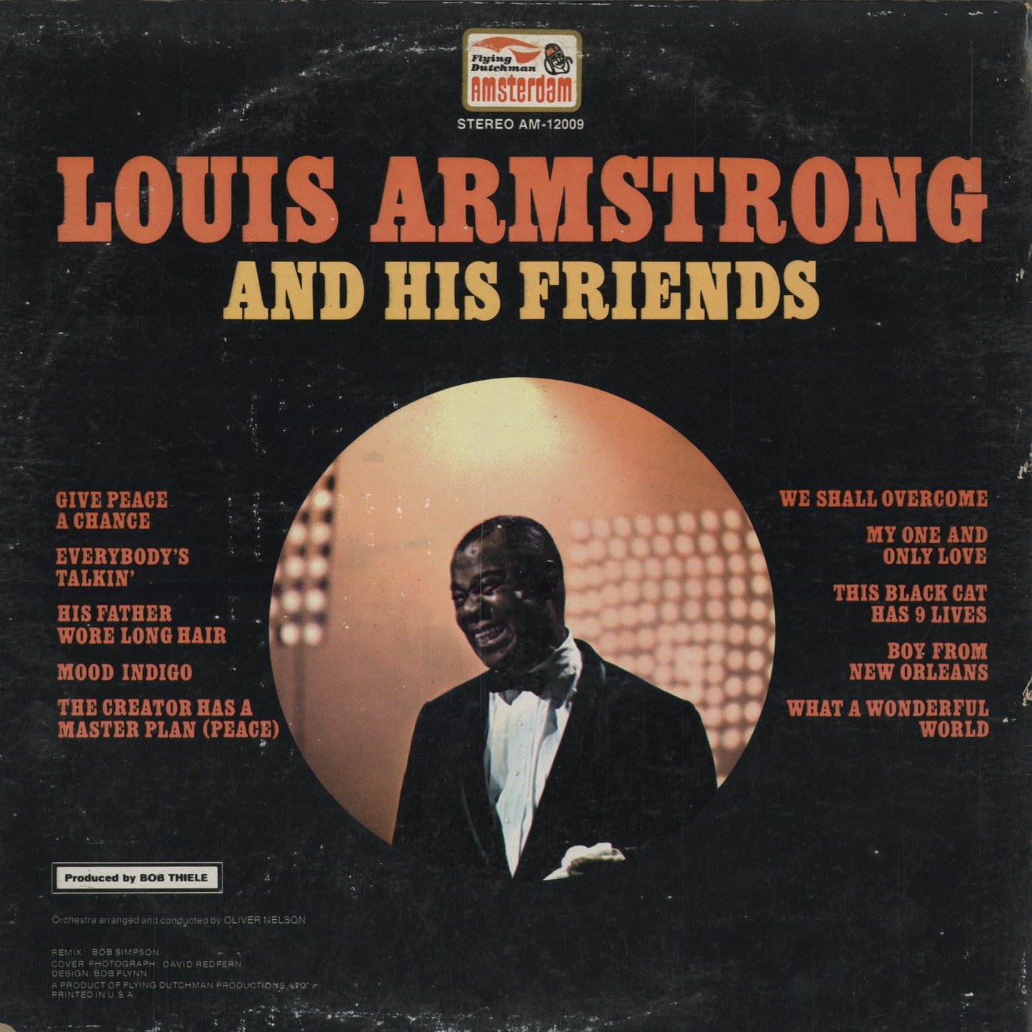 Louis Armstrong - Louis Armstrong And His Friends (AM-12009) 1970 US Flying Dutchman｜中古LP