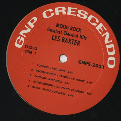 Les Baxter / レス・バクスター / Moog Rock (GNPS-2053)