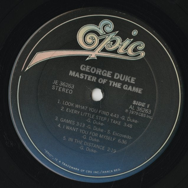George Duke / ジョージ・デューク / Master Of The Game (JE 36263)