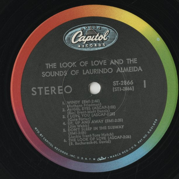 Laurindo Almeida / ローリンド・アルメイダ / The Look Of Love (ST2866)