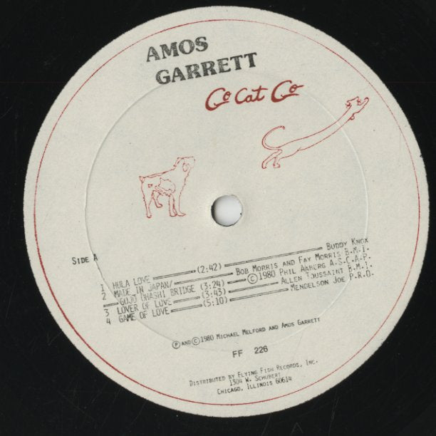 Amos Garrett / エイモス・ギャレット / Go Cat Go (FF 226)