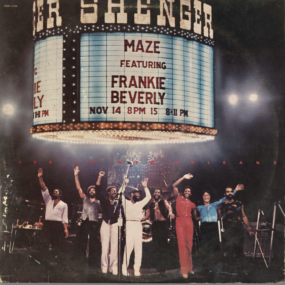 Maze - Live In New Orleans (SKBK-12156) 1981 US Capitol｜中古LP