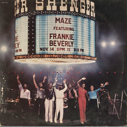 Maze - Live In New Orleans (SKBK-12156) 1981 US Capitol｜中古LP