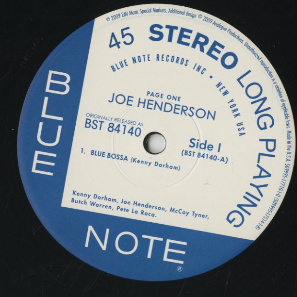 Joe Henderson / ジョー・ヘンダーソン / Page One (180g-2LP) (AP-84140)