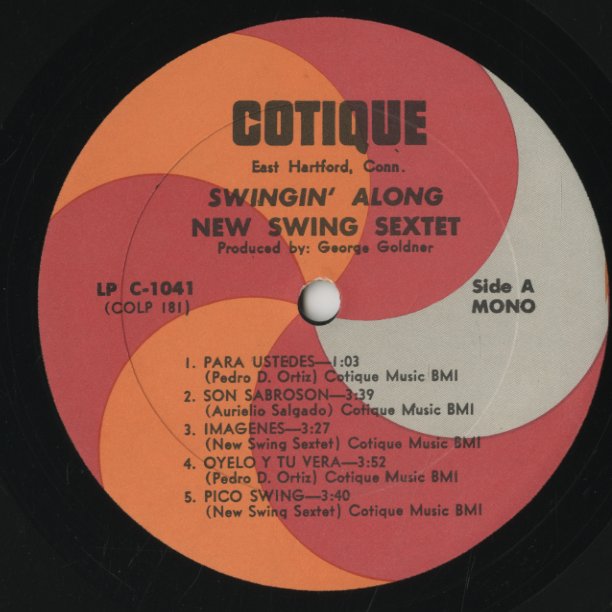 The New Swing Sextet / ニュー・スウィング・セクステット / Swingin' Along (LP C-1041) –  VOXMUSIC WEBSHOP