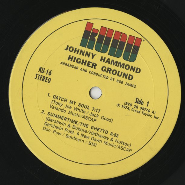 Johnny Hammond Smith / ジョニー・ハモンド・スミス / Higher Ground (KU16)