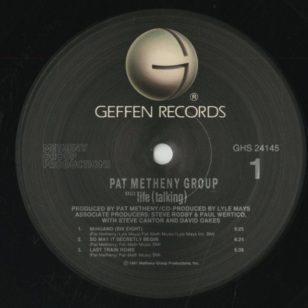 Pat Metheny / パット・メセニー / Still Life (Talking) (GHS 24145)