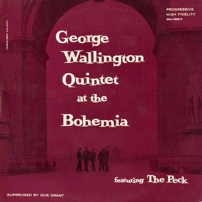 George Wallington – At The Bohemia (ULS-1860-V) LP 1976 JPN Overseas Records | 中古LP