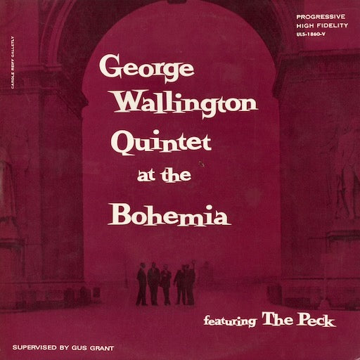 George Wallington – At The Bohemia (ULS-1860-V) LP 1976 JPN Overseas Records | 中古LP