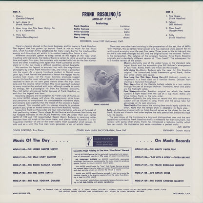 Frank Rosolino / フランク・ロソリーノ / Frank Rosolino Quintet (35213-28)