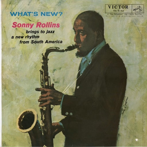 Sonny Rollins - What's New (RA-5152) 1962 JPN Victor｜中古LP ソニー・ロリンズ