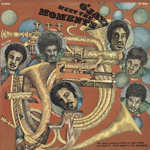 The O'Jays / The Moments - O'Jays Meet The Moments (ST1024) 1974 US Stang｜中古LP