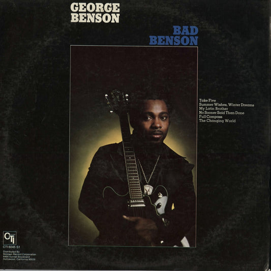 George Benson - Bad Benson (CTI 6045 S1) 1974 US CTI｜中古LP