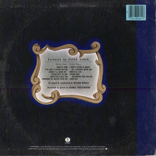 Linda Ronstadt - What's New (60260) 1983 US Asylum｜中古LP