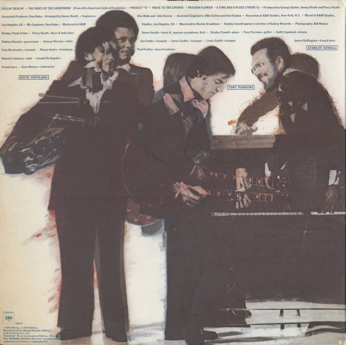 Heath Brothers – In Motion (JC 35816) 1979 US Columbia | 中古LP
