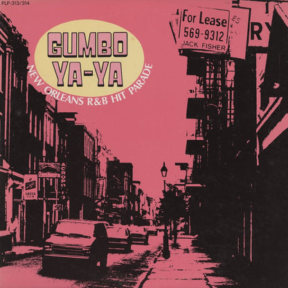 Various – Gumbo Ya-Ya - New Orleans R&B Hit Parade (PLP-313/314) 2LP 1987 JPN P-VINE｜中古LP