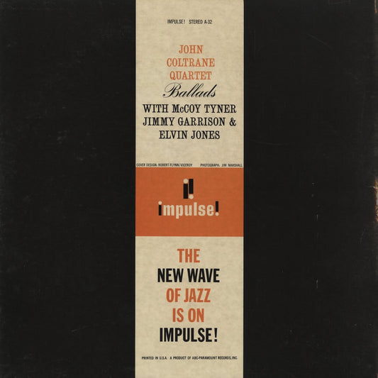 John Coltrane - Ballads (AS-32) LP 1968 US Impulse｜中古LP