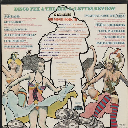 Disco-Tex And His Sex-O-Lettes - Disco-Tex And His Sex-O-Lettes (CHL 505) 1975 US Chelsea Records｜中古LP