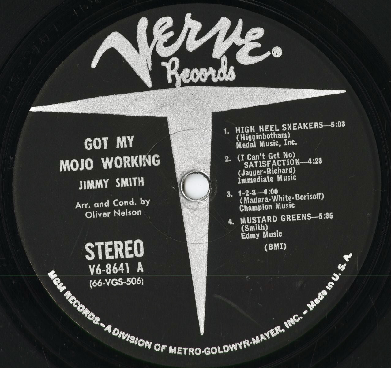 ジミー・スミス / Jimmy Smith『Got My Mojo Workin'』(V6-8641) US