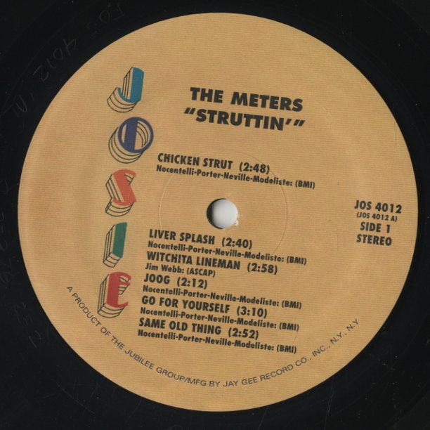 The Meters / ミーターズ / Struttin’ (180g)