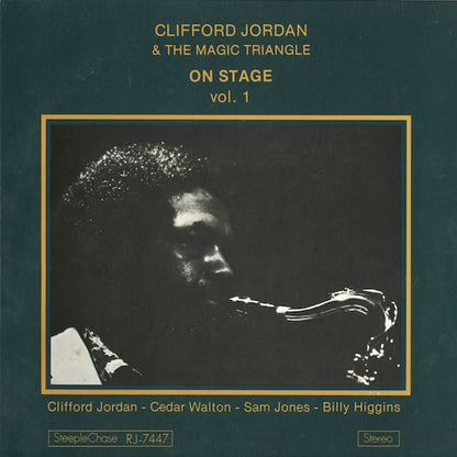 Clifford Jordan - On Stage Vol. 1 (RJ-7447) LP 1978 JPN SteepleChase Records｜中古LP