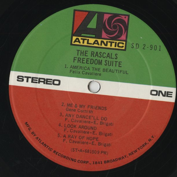 The Rascals / ラスカルズ / Freedom Suite (SD2-901)