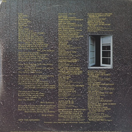 V.A. - Save The Children (N800-R2) 1973 US Motown｜中古LP