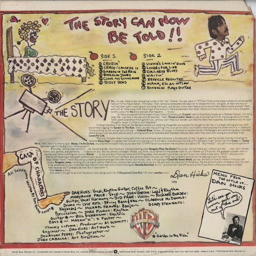 Dan Hicks - It Happened One Bite (BSK 3158) 1978 US Warner Bros｜中古LP