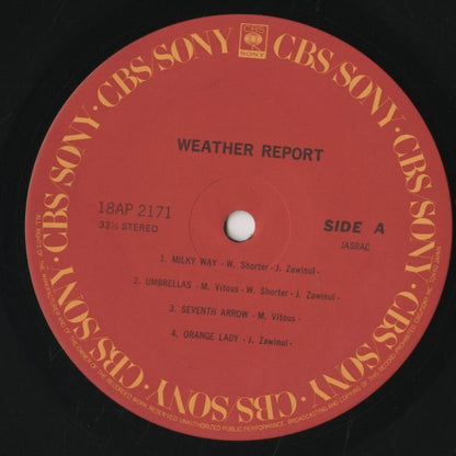 Weather Report / ウェザー・リポート (1971) (18AP2171)