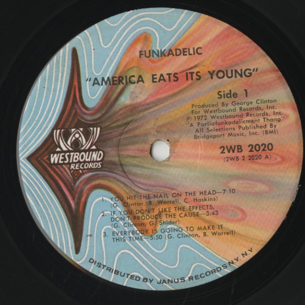 Funkadelic / ファンカデリック / America Eats Its Young (2WB 2020)