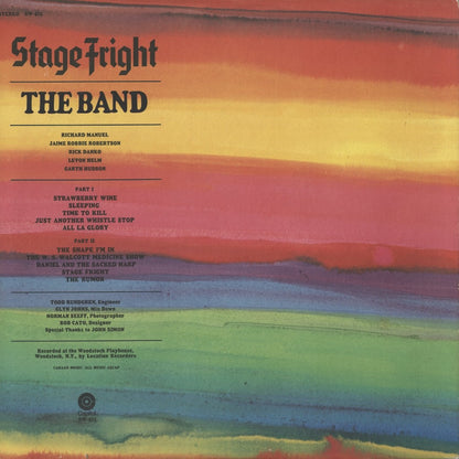 The Band / ザ・バンド / Stage Fright (SW425)