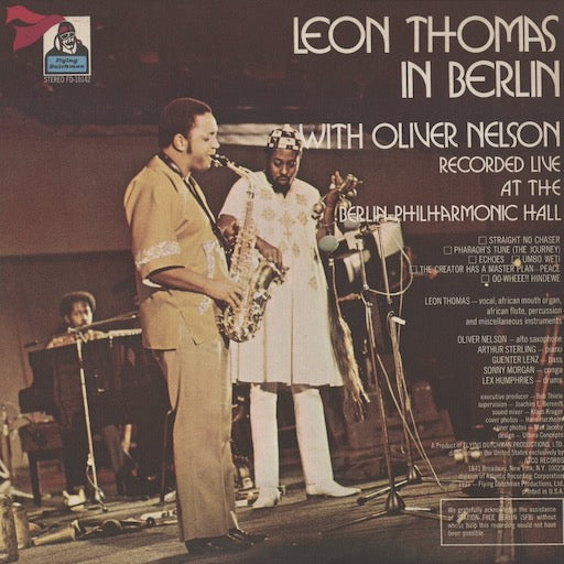 Leon Thomas – In Berlin (FD10142) 1971 US Flying Dutchman | 中古LP