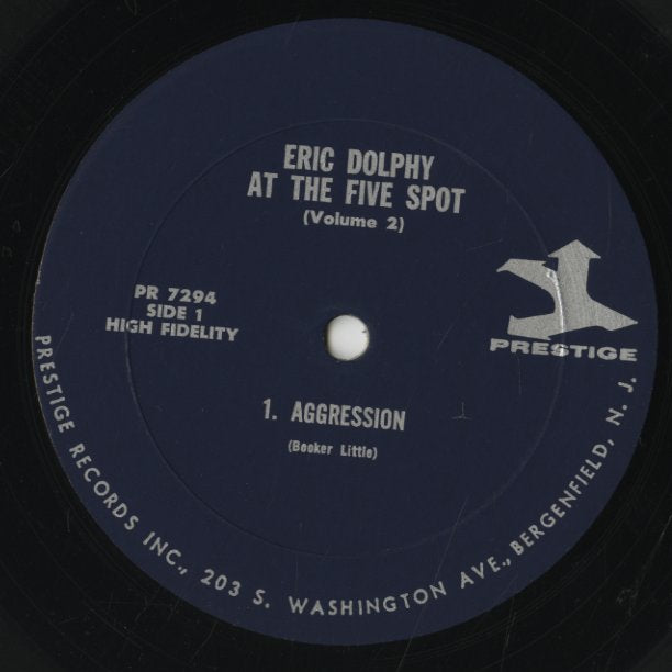Eric Dolphy / エリック・ドルフィー / At The Five Spot Volume 2 (PR7294)