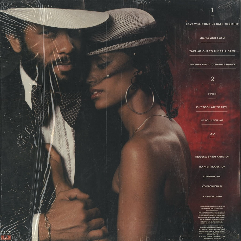 79年USオリジナル版！Roy Ayers – Fever 79年USオリジナル版！Roy Ayers – Fever