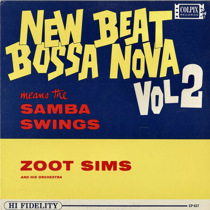 Zoot Sims / ズート・シムズ / New Beat Bossa Nova Vol.2 (CP437)