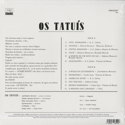 Os Tatuís  / オス・タトゥイス (FARO232LP)