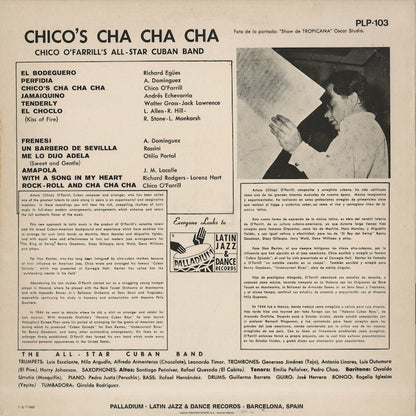 Chico O'Farrill / チコ・オファリル / Chico's Cha Cha Cha (PLP-103)