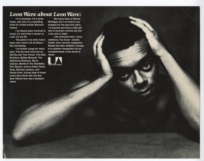 Leon Ware / レオン・ウェア / Leon Ware (1972) (UAS 5582)