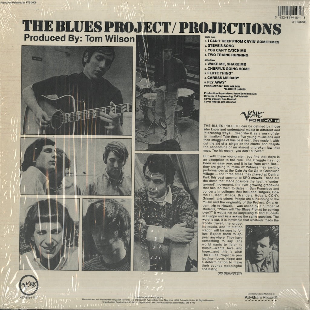 The Blues Project / ブルース・プロジェクト / Projections (827 918-1 Y-1)